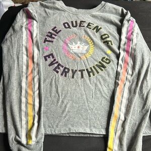 “the queen of everything” long sleeve